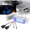 NSLUMO LED Porta di Cortesia Vano Piedi Boot Luce Per A1 A2 A3 A4 B6 B7 B8 S4 RS4 A5 S5 A6 A7 A8 Q5 Q7 R8 TT Skoda Seat Ibiza Leon Exeo Golf Eos Led Tronco Bagagli Lampada Blu