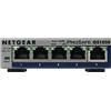 NETGEAR Switch Ethernet 5 porte Plus GS105E, Switch Gigabit con opzioni di montaggio desktop o a parete e assistenza limitata a vita