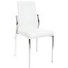 Oresteluchetta Set 4 sedie Hudson White, PU Leather, Bianco, L41 P53 H85, 4 unità