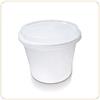 LITTLE BALANCE 8578 Kit 4 Vasetti per Formaggi Bianchi, 4 Vasetti per Faisselle, Formaggi Bianchi 500 g, Vaso + Scolapiatti + Coperchio, Ideale per formaggi fatti in casa, Fabbricazione francese