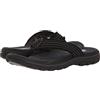 Skechers Evented - Arven-65091, Sandali a Punta Aperta Uomo, Nero, 39.5 EU