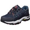 Skechers 204630 Dknv, Scarpe da ginnastica Uomo, Dark Navy Leather Pu Mesh, 45 EU