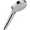 hansgrohe Soffione doccia a risparmio idrico Vernis Blend, ca. 5 l/min, soffione, 2 modalità di spruzzo, funzione anticalcare, cromato