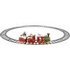 TIMSTOR Treno Intorno All'Albero Animato Luci Led Multicolor