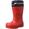 Beck Basic 843, Stivali da Neve Bambini e Ragazzi, Rosso, 36 EU