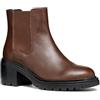 Geox D Damiana E, Stivaletto Donna, Marrone Scuro, 40 EU