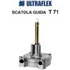 ULTRAFLEX SCATOLA GUIDA ROTATIVA ULTRAFLEX T71 TIMONERIA MECCANICA PER CAVO M66