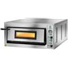 Forno Pizza elettrico 1 camera. Capacità 9 pizze Ø 33 cm. - Kw. 9,5 - Porta in Vetro