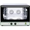 Forno a convezione con umidificatore. Capacità camera cottura 4 teglie 60x40 - GN1/1