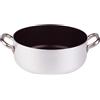 PENTOLE AGNELLI Casseruola bassa 2 manici Ø cm 45x15h alluminio 3mm Platinum Plus