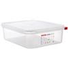 Araven Gastronorm ermetico PP GN 1/2 h10cm 5,9 litri con coperchio