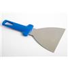 GI.METAL Spatola triangolare cm 11,5x11 flessibile in acciaio inox