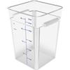 PADERNO WORLD CUISINE Contenitore Lt 20,8 PC Dim cm 28,3x28,3x40