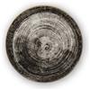 SATURNIA PORCELLANE Black Round Napoli piatto pizza 33cm (minimo 6 pezzi)