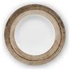SATURNIA PORCELLANE Napoli Tree tabacco piatto pasta bowl 26,5 cm (minimo 6 pezzi)