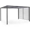 Bizzotto Gazebo Noah 3x3,6 Antracite LH32