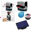TRODAT Blister da 3 tamponi 6/56 blu Trodat