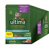 Ultima Cibo Umido per Gatti Fit & Delicious con Trota: 24 Buste da 85g