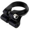 M-Wave Seatclamp, Alloy, Black, With Socket For Mounting A Rear Carrier, Dia.: 31.8 Mm, Each On M-Wave Card