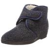 Beck Evi, Pantofole a Stivaletto Donna, Grigio, 38 EU