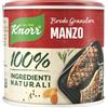 Knorr Brodo Granulare Manzo, Brodo Pronto 100% Ingredienti Naturali, Senza Glutine e Lattosio, con Verdure da Agricoltura Sostenibile, 6 Confezioni da 135g