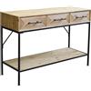 MIlani Home SIMON - consolle per ingresso in legno