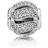 Pandora Charm Pandora Donna Essence in Argento Cubic Zirconia 796074CZ Essence