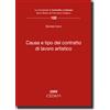 Cedam Causa e tipo del contratto di lavoro artistico