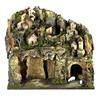 ROSSI ROSA Presepe cm. 45x30x38 con Luci