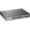 Zyxel Switch di rete Zyxel GS1350-18HP Gestito L2 Gigabit Ethernet (10/100/1000) Supporto Power over (PoE) Grigio [GS1350-18HP-GB0101F]