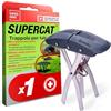 SWISSINNO SuperCat Trappola per Talpe - Trappola Professionale ad Alta Efficacia - Attivazione Precisa nel Tunnel - Riutilizzabile e Sicura - Controllo Talpe per Giardino - 1 pezzo