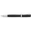 Kaweco Penna stilografica Student I Premium per cartucce d'inchiostro con pennino in acciaio di alta qualit?, stile nostalgico, di lusso, nero, larghezza penna: EF (extra fine)