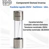 Fusibile Rapido 5x20mm 16A 250V CE per Osmosi