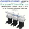 Ricambio Osmosi Inversa Elettrovalvola 3 Vie 220V AC - Ingresso Ø 1/4, Uscita Ø 1/4, Corpo Plastica, Membrana Silicone Platinico