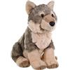 Wild Republic Cuddlekins Lobo Peluches CK Lupo Peluche, 30 cm, 10963, da 0 a 99 anni