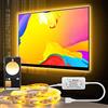GIDEALED ZigBee 3.0 - Striscia LED RGBWW, dimmerabile, 3 m, retroilluminazione Smart TV, funziona con Hub Bridge Echo Plus, controllo vocale APP/Alexa RGBCCT luci LED per Ambiance Lighting