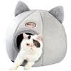 BIOSA Cuccia for gatti, cuccia for gatti e cani di piccola taglia, morbida cuccia for animali domestici con orecchie, cuccia for gatti semi-chiusa, comoda tenda/casa for gatti