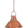 Biscottini Lampadario Industriale Non elettrificato 41x41x24 cm | Lampadario Vintage Industriale in Ferro | Lampadario Cucina a Sospensione Stile Industriale