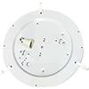 Generico 4 pezzi di montatura per plafoniera diametro 40 cm lampada da soffitto struttura plafoniera in metallo bianco con portalampade attacco grande E27