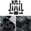 CDEFG Kia Sportage NQ5 2022 2023 2024 Tappetino Antiscivolo Antipolvere Antigraffio Tappetini in Gomma Portabicchieri per Interni Auto Accessori (Bianco)