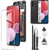 RongZy LCD Schermo per 6.6 Samsung Galaxy A13 4G A135F A137F Display Digitizer Assembly Vetro di Ricambio Touch Screen con Strumenti(Nero con Cornice)