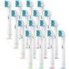 YanBan 16 Spazzolino di ricambio per oral b, Testine per spazzolino di ricambio Compatibile, per Braun Spazzolino elettrico ricaricabile, per oral b Vitality 3D