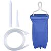 TopQuaFocus Kit borsa per clistere per la pulizia del colon Borsa per clistere portatile da viaggio per caffè a casa per pulizia del colon Set per clistere da 4,59 piedi 2L