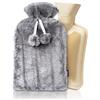 Mouji, Boule acqua calda Premium Per Adulti Con Una Copertura Calda Soffice 2L | Borse dell'acqua calda | Hot water bottle, borsa acqua calda Grigia