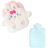 Xfeyaqlo Borsa Acqua Calda Bambini Mini, Bottiglia di Acqua Calda Carino Morbido, Borsa Acqua Calda Peluche, Hot Water Bag, Quando fa Freddo Regalo Perfetto per Bambini, 400ml, 20x21cm, Orso