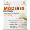 Moderex Border Plus - Fascia in silicone PU con bordo e strato di contatto in silicone Optisil 10x10cm