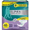 Lines Specialist Pannolone A Mutandina, Assorbenti Per Incontinenza Uomo E Donna, Taglia L, Bianco, 48 Unità