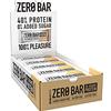 BioTechUSA Zero Bar - Snack proteico a basso contenuto di zuccheri e senza lattosio | Struttura croccante | Gusti deliziosi | Ideale per diete e allenamenti, 20 * 50 g, Chocolate Chip Cookies