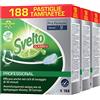 Diversey 3x Svelto Professional Detersivo Classico in Pastiglie per Lavastoviglie Pro Formula Eco Detergente - 3 Confezioni da 188 Tabs ciascuna