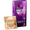 Durex No Latex Preservativi senza Lattice, 6 Profilattici